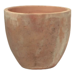 Bloempot Aged Egg - D40 X H33cm - Oranje