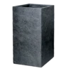 Plantenbak Arizona Cubihi - L40 X B40 X H80cm - Donkergrijs