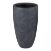 Bloempot Arizona High Vase - D56 X H100cm - Donkergrijs