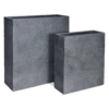 Plantenbak Arizone Terras - L80 X B30 X H92cm - Donkergrijs