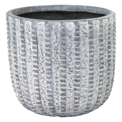 Bloempot Arkansas Egg Washed - D55 X H51cm - Lichtgrijs
