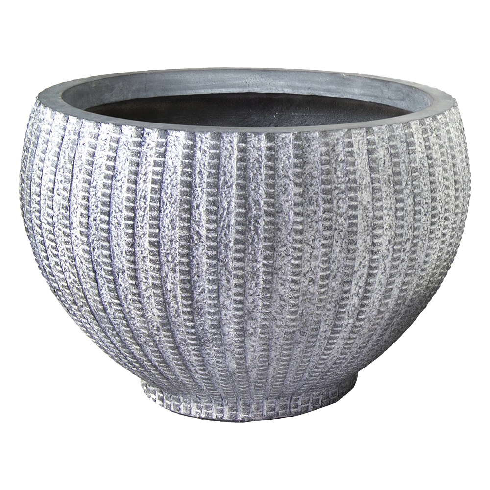 Bloempot Arkansas Monika 1 Washed - D63 X H45cm - Lichtgrijs 1 Bloempot Arkansas Monika 1 Washed - D63 X H45cm - Lichtgrijs