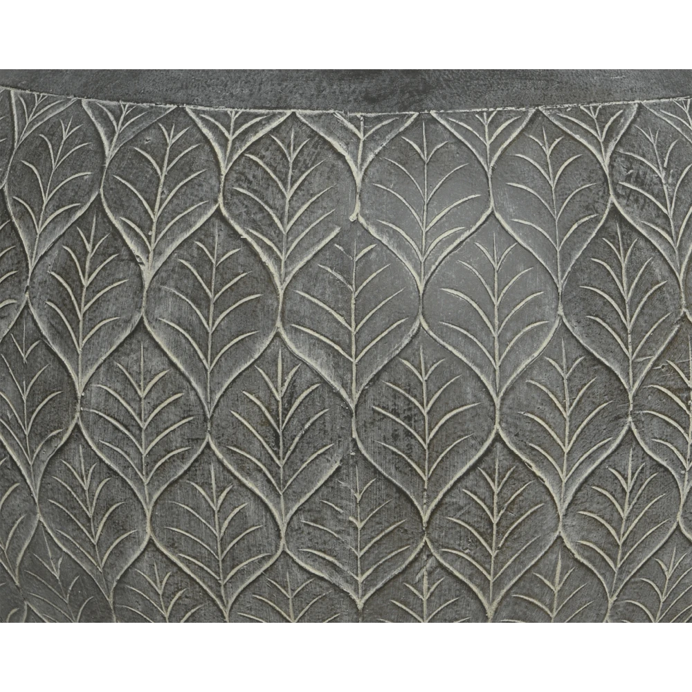 Bloempot Ella - D55 X H38cm - Grijs 3 Bloempot Ella - D55 X H38cm - Grijs - Afbeelding 3