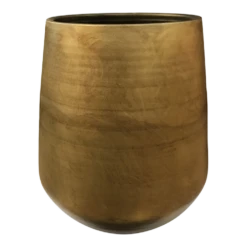Bloempot Hamelton - D34 X H30cm - Mat Goud