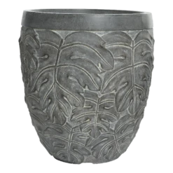 Bloempot Kyli - D40 X H43cm - Grijs