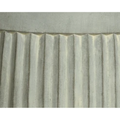 Bloempot Laura - D32 X H32cm - Grijs 5 Bloempot Laura - D32 X H32cm - Grijs -Botanische Tuin bloempot laura grijs bloempot 3