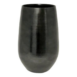 Bloempot Petra Hoog - D27 X H45cm - Platinum