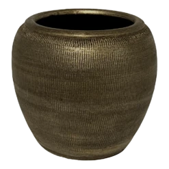 Bloempot Phoenix - D24 X H22cm - Goud