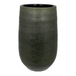 Bloempot Tokio Hoog - D19 X H30cm - Groen