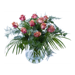 Boeket Rosa Roze Groot