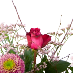 Boeket Roze Verrassing Groot -Botanische Tuin boeket roze verrassing boeketten 3 1