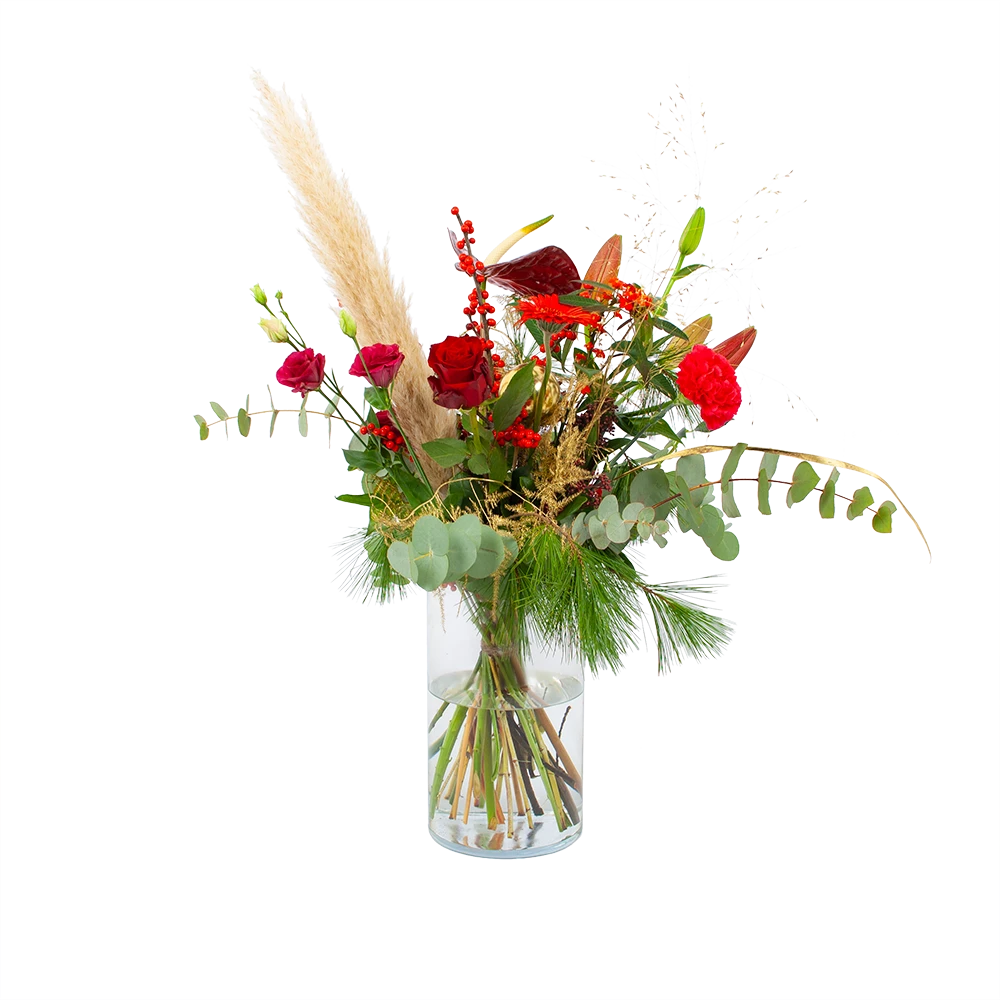 Boeket Winterse Pluim Middel 1 Boeket Winterse Pluim Middel