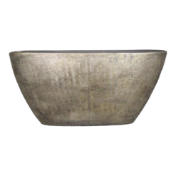 Bloempot Mira Ovaal - L73 X B17 X H36cm - Goud