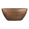 Bloempot Mira Ovaal - L73 X B17 X H36cm - Koper