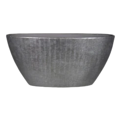 Bloempot Mira Ovaal - L73 X B17 X H36cm - Antraciet