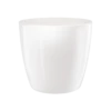Bloempot Elho Brussels Diamond Rond 22cm - Wit
