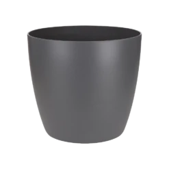 Bloempot Elho Brussels Rond 25cm - Antraciet