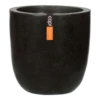 Capi Bloempot Bol Lux Terrazo - D45 X H44cm - Zwart