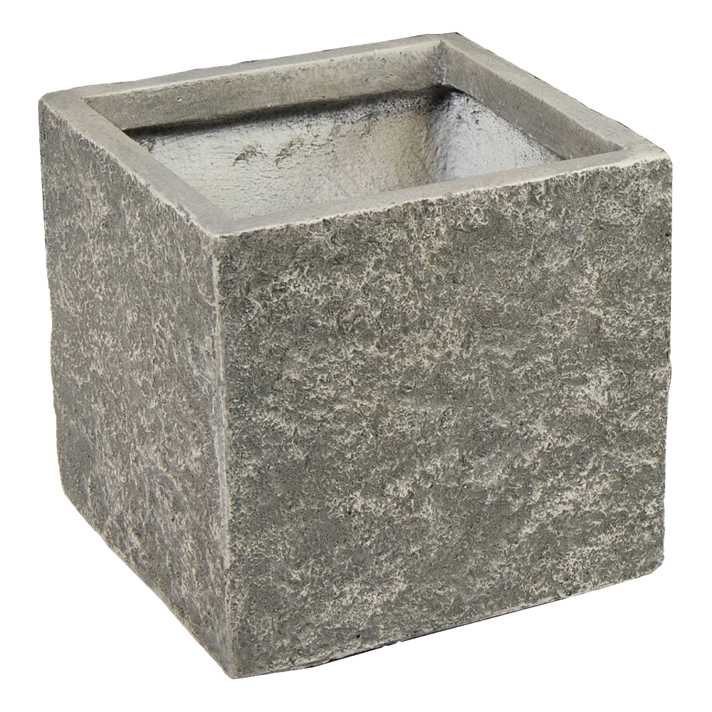 Plantenbak Colorado Cubi - L44 X B44 X H38cm - Grijs 1 Plantenbak Colorado Cubi - L44 X B44 X H38cm - Grijs