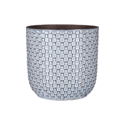 Bloempot Daan - D21.5 X H20.5cm - Blauw