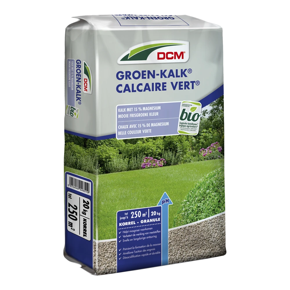 DCM Groen-Kalku00ae - 20kg - Gazonkalk 1 DCM Groen-Kalku00ae - 20kg - Gazonkalk