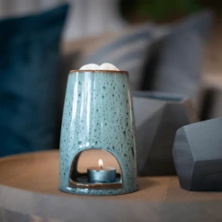 Geurchips Brander Smooth Urban Rond Groen - ScentChips -Botanische Tuin geurchips brander smooth urban rond groen scentchips 2