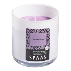 Geurkaars In Glas Met Deksel 56u - Secret Fantasy - Geurkaars - SPAAS
