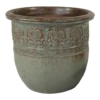 Bloempot Glazed Off Hp001 - D60 X H54cm - Groen
