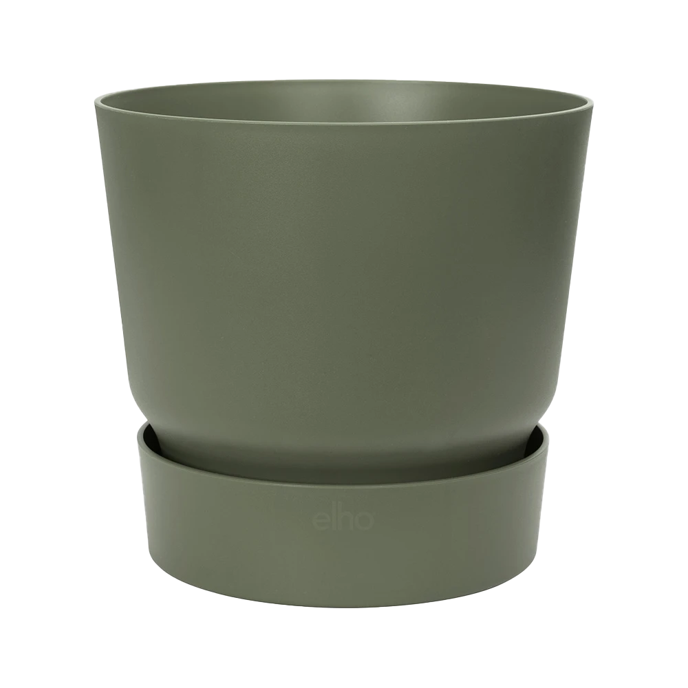Elho Bloempot Greenville Rond 30cm - Bladgroen 1 Elho Bloempot Greenville Rond 30cm - Bladgroen