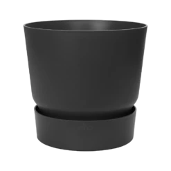 Elho Bloempot Greenville Rond 40cm - Living Black