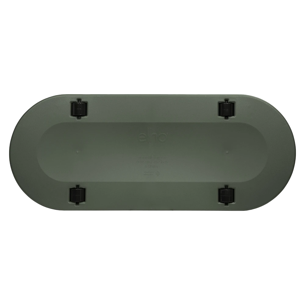 Bloembak Elho Greenville Terrace 80cm - Met Wielen - Bladgroen 5 Bloembak Elho Greenville Terrace 80cm - Met Wielen - Bladgroen - Afbeelding 5