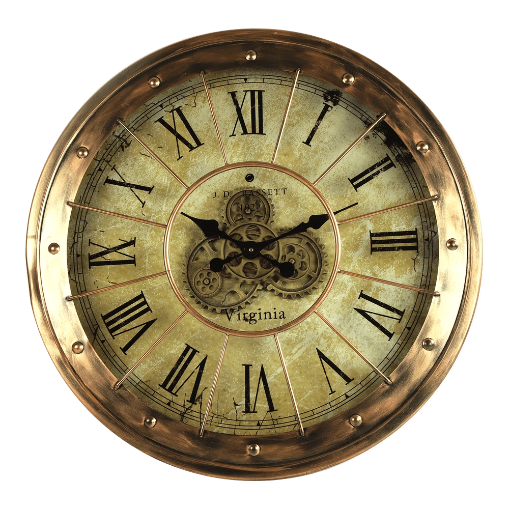 Klok Alford Koper U00f8 80 Cm - Wandklok