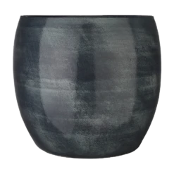 Bloempot Lester - D38 X H35cm - Donkerblauw