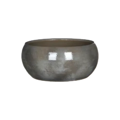 Plantenschaal Lester - D28 X H12cm - Donkergrijs