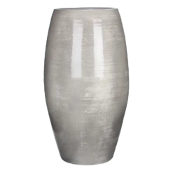 Bloempot Lester Hoog - D39 X H70cm - Lichtgrijs