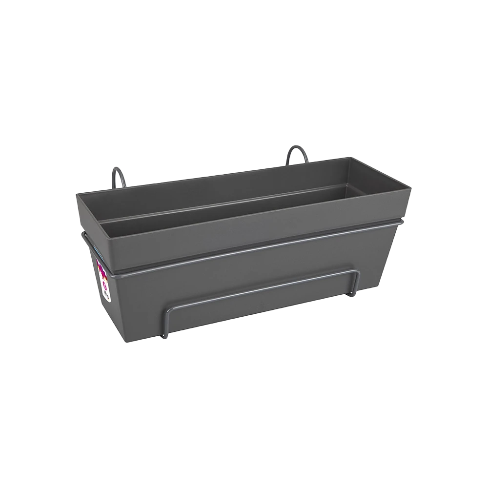 Balkonbak Elho Loft Urban Allin1 50cm - Antraciet 1 Balkonbak Elho Loft Urban Allin1 50cm - Antraciet