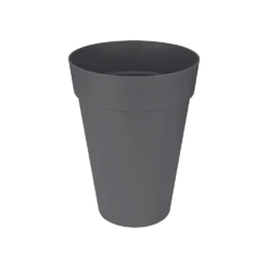 Bloempot Elho Loft Urban Rond Hoog 35cm - Antraciet