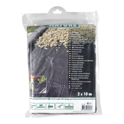 Nature - Gronddoek Zwart 2x10m -Botanische Tuin nature gronddoek zwart 2x10m 4 2