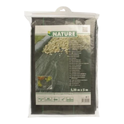Nature - Gronddoek Zwart 5,20x5m -Botanische Tuin nature gronddoek zwart 5 20x5m 5 2