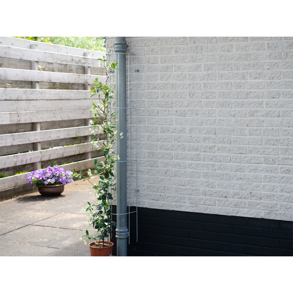 Nature - Metalen Geplastificeerd Regenpijpklimrek Groen H145cm 3 Nature - Metalen Geplastificeerd Regenpijpklimrek Groen H145cm - Afbeelding 3