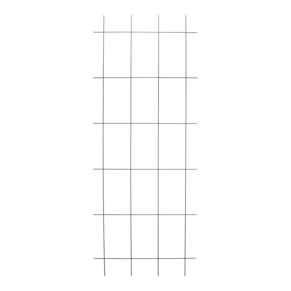 Nature - Metalen Klimrek Geplastificeerd Grijs H145x57cm 1 Nature - Metalen Klimrek Geplastificeerd Grijs H145x57cm