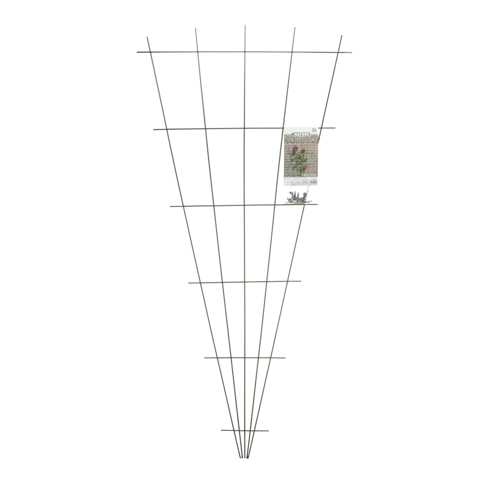 Nature - Metalen Klimrekv Geplastificeerd Groen H145x5/75cm 4 Nature - Metalen Klimrekv Geplastificeerd Groen H145x5/75cm - Afbeelding 4