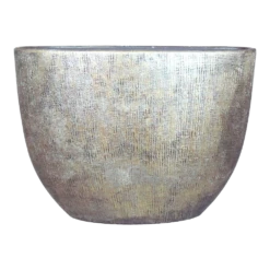 Bloempot Mira Ovaal - L50 X B20 X H36cm - Goud