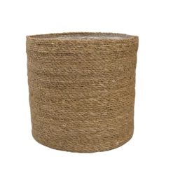 Plantenmand Stef - D33 X H33cm - Naturel