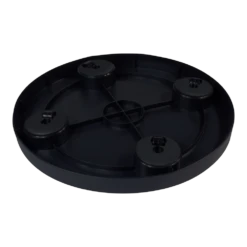 Plantentrolley Rond Kunststof 39cm - Antraciet - Max. 40kg - Nature -Botanische Tuin plantentrolley rond kunststof 39cm antraciet max 40kg nature plantentrolley 2