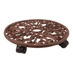 Plantentrolley Rond L - Esschert's Garden -Botanische Tuin plantentrolley rond l esschert s garden plantentrolley 2