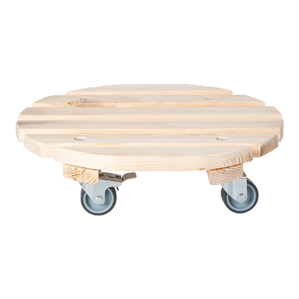 Plantentrolley Rond Zware Belasting - Naturel - Esschert's Garden 2 Plantentrolley Rond Zware Belasting - Naturel - Esschert's Garden - Afbeelding 2