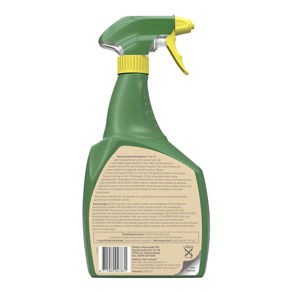 Pokon Bio Tegen Insecten Polysect GYO Spray 800ml - Insecten En Ongedierte 2 Pokon Bio Tegen Insecten Polysect GYO Spray 800ml - Insecten En Ongedierte - Afbeelding 2
