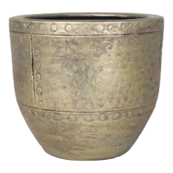 Bloempot Fien - D27 X H25cm - Goud