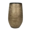 Bloempot Ryan Hoog - D18 X H30cm - Shiny Gold